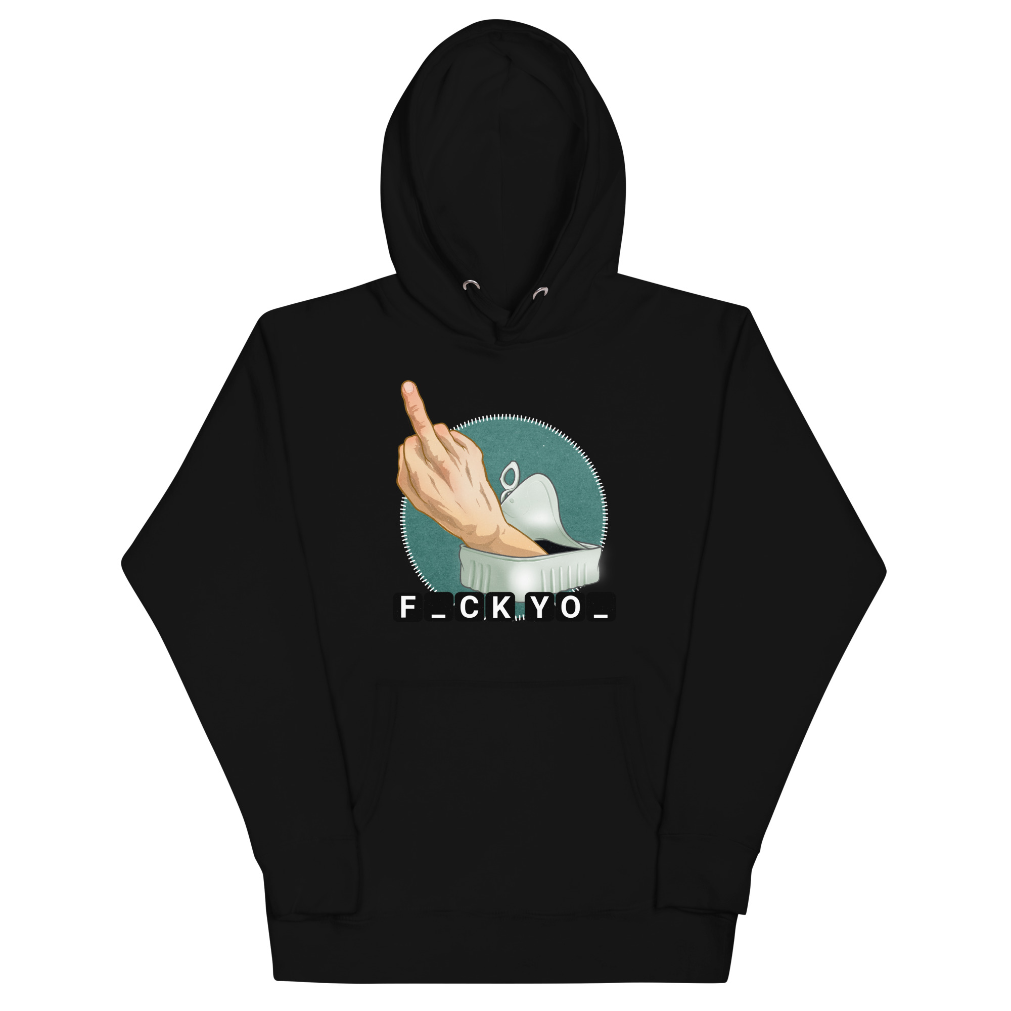 Cotton heritage m2580 i unisex premium pullover hoodie black front 69027e89a6d2a.jpg