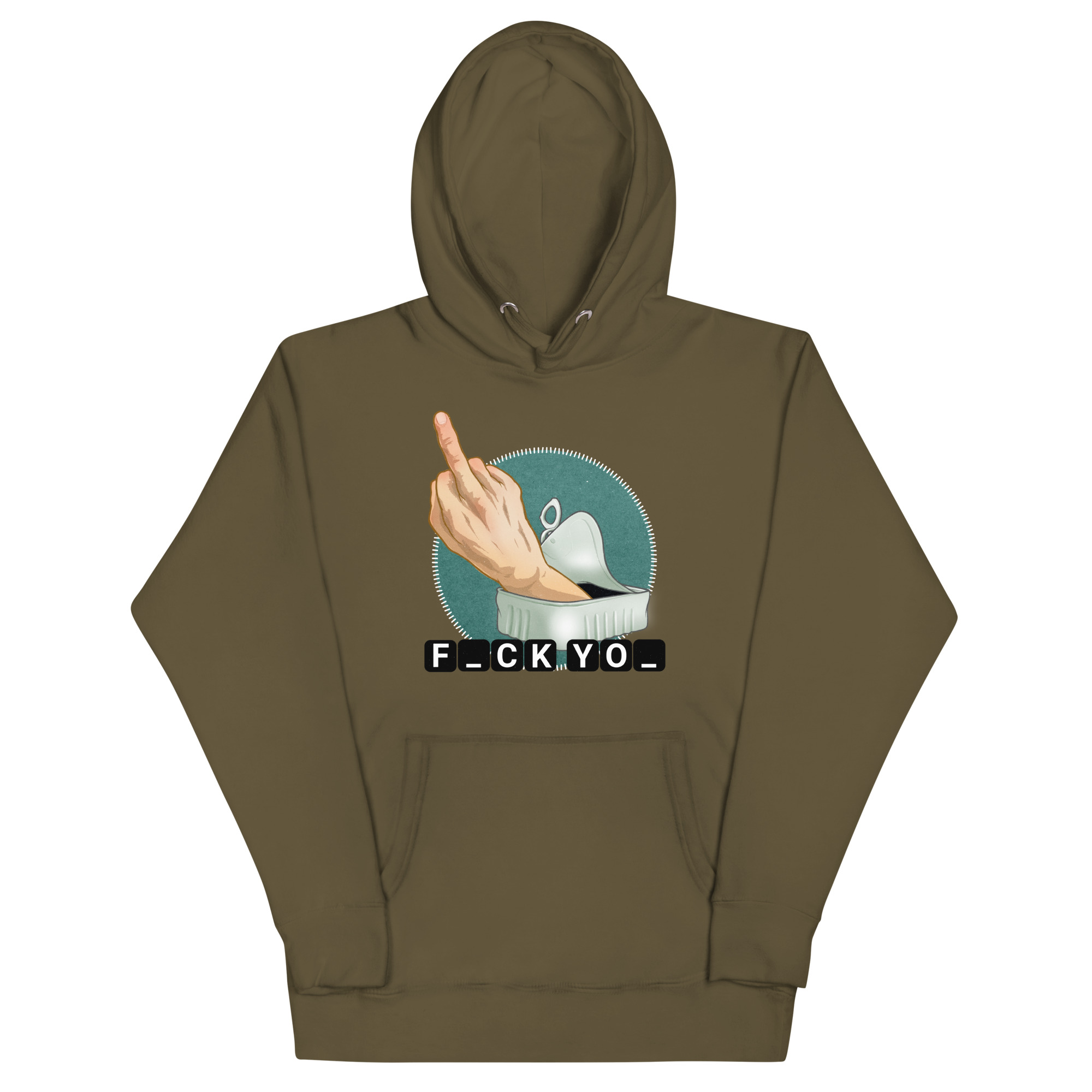 Cotton heritage m2580 i unisex premium pullover hoodie military green front 69027e89c68aa.jpg