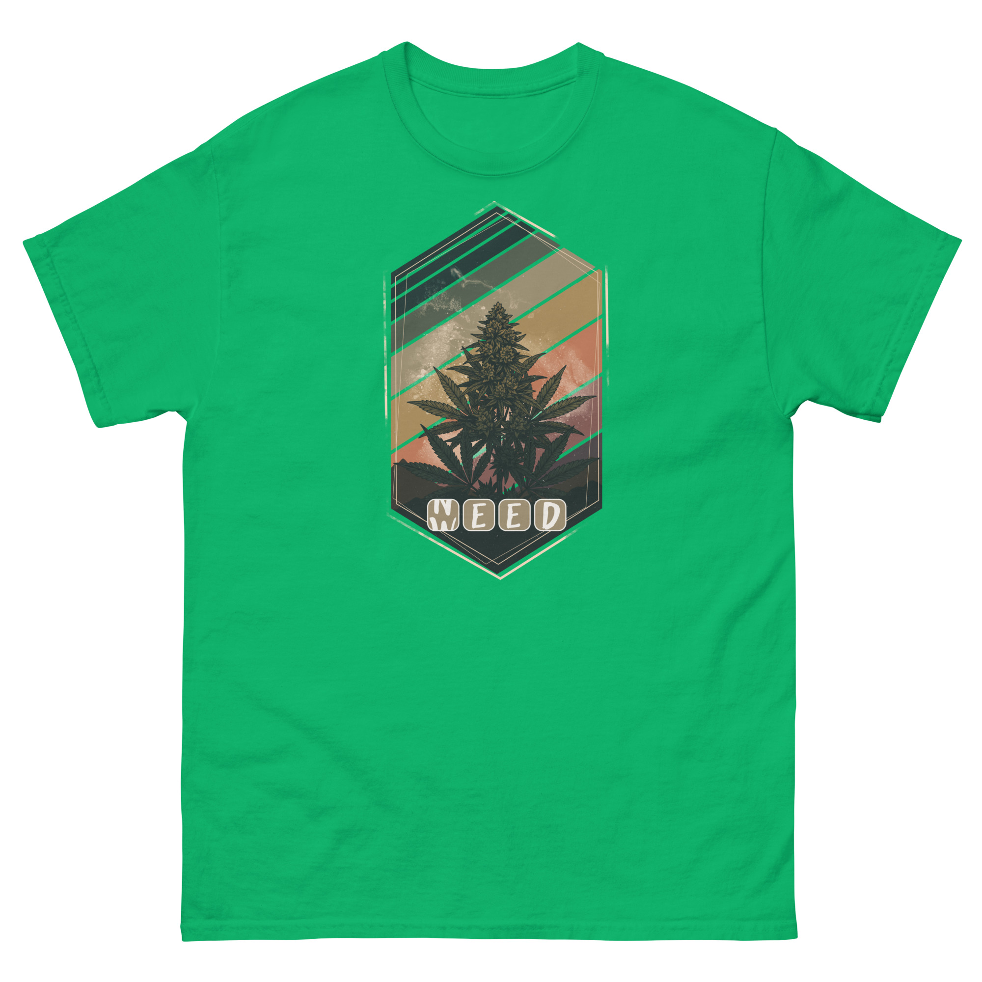 Unisex classic tee irish green front 69031e7c4b285.jpg