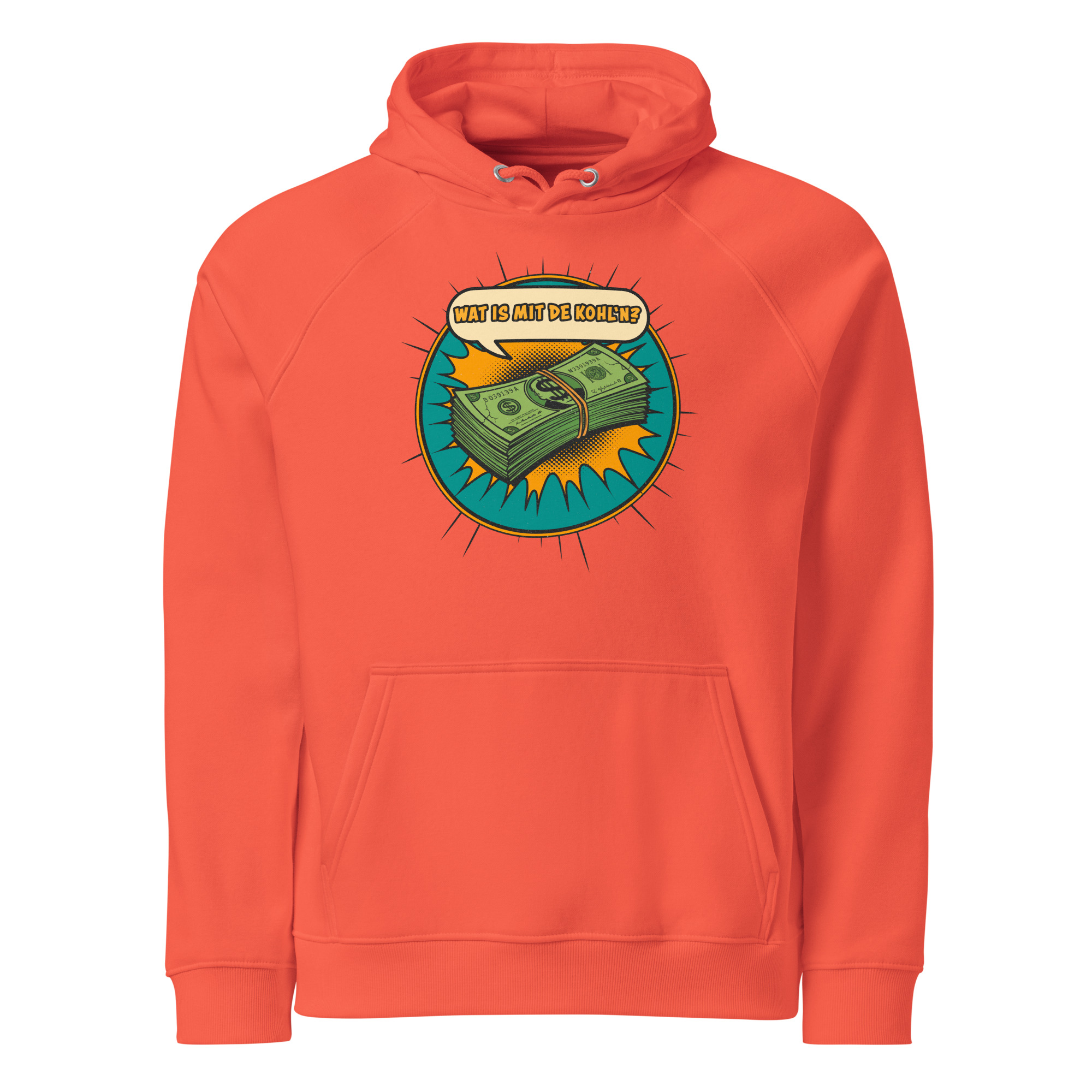 Wat is mit de Kohl'n Bio-Raglan-Hoodie