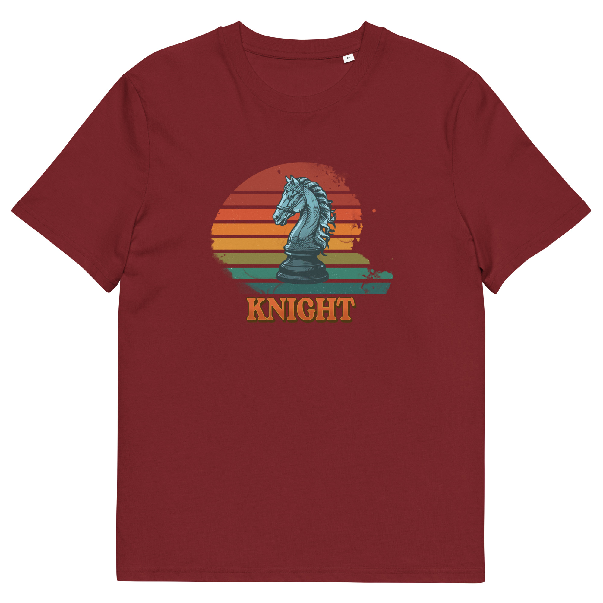 Unisex organic cotton t shirt burgundy front 6904c8224f060.jpg