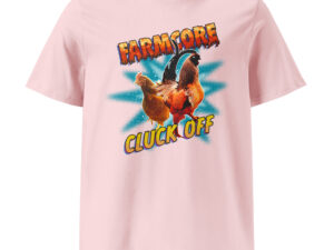 Unisex organic cotton t shirt cotton pink front 68f41126661fc.jpg