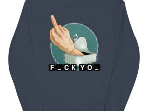 Unisex organic sweatshirt french navy front 68f4c8f4a4507.jpg