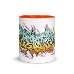 Zecke Tasse mit farbiger Innenseite