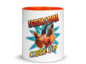 White ceramic mug with color inside orange 11 oz front 68f40f7042ee4.jpg