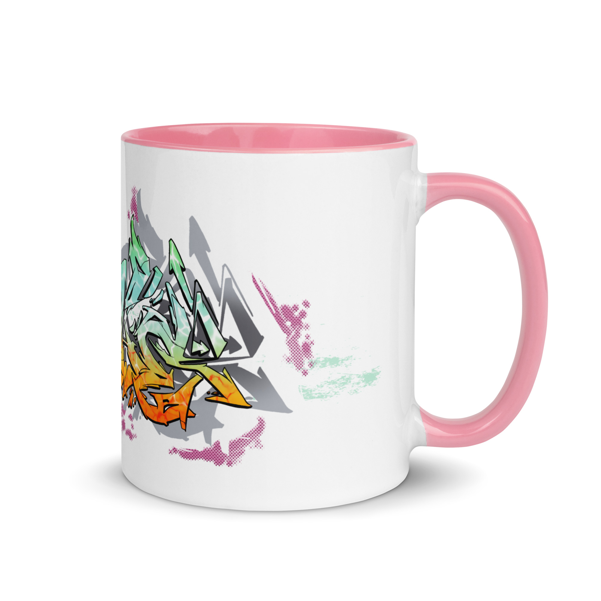 Zecke Tasse mit farbiger Innenseite – Bild 13