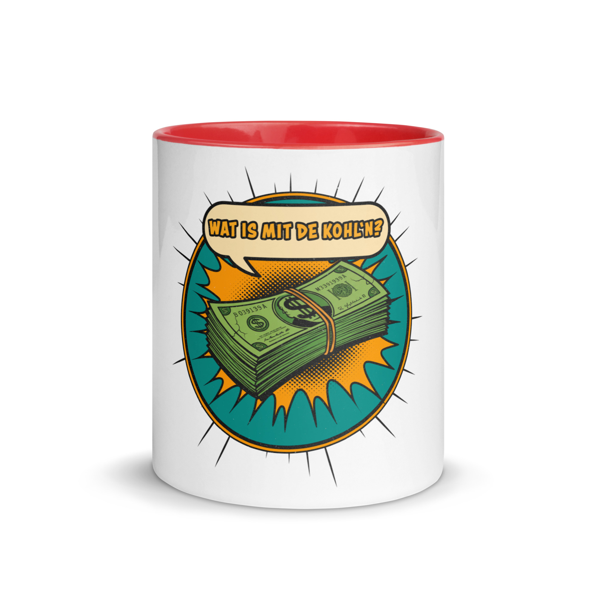 Wat is mit de Kohl'n Tasse mit farbiger Innenseite – Bild 6