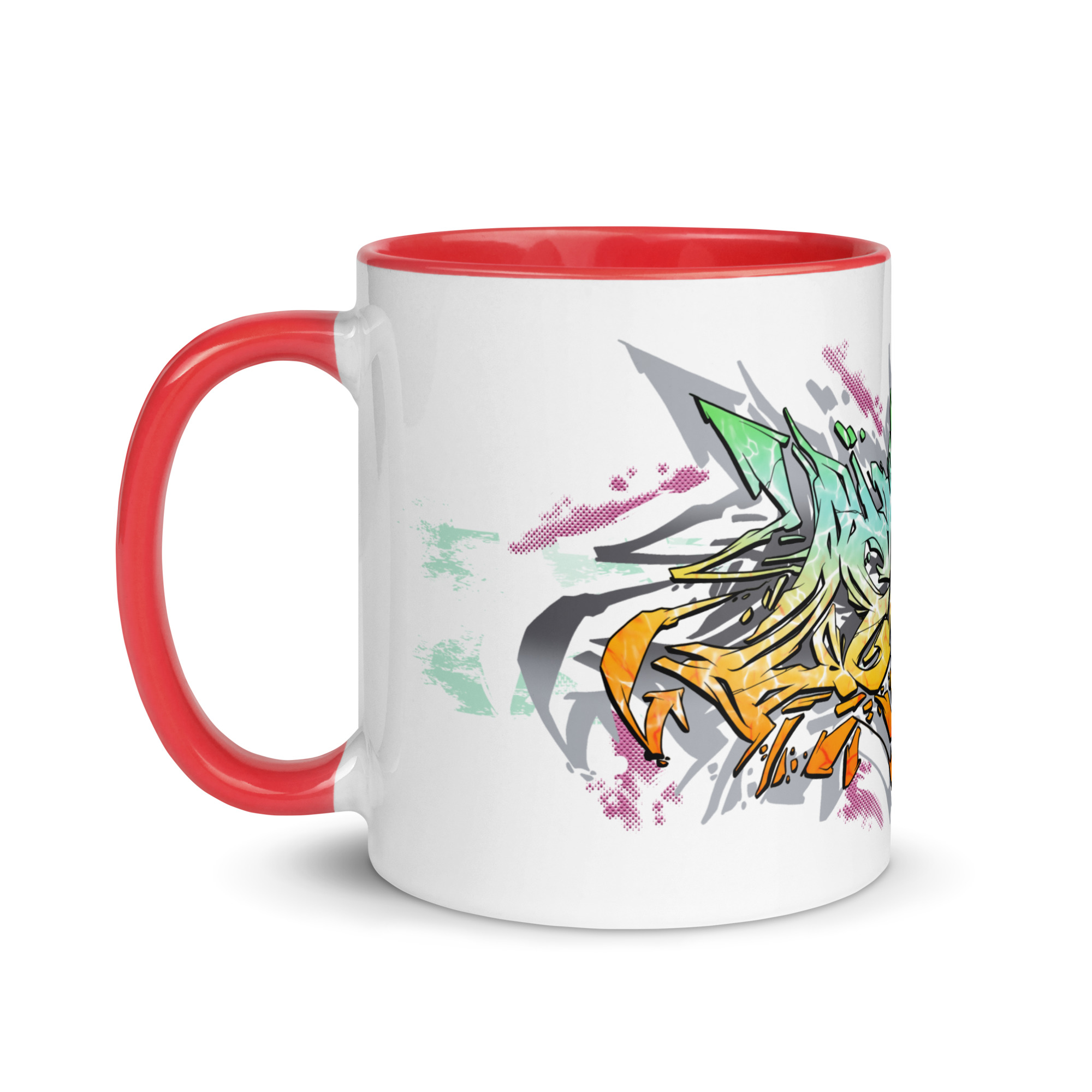 Zecke Tasse mit farbiger Innenseite – Bild 7