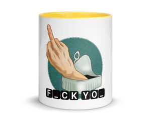 White ceramic mug with color inside yellow 11 oz front 68f4c8472808b.jpg