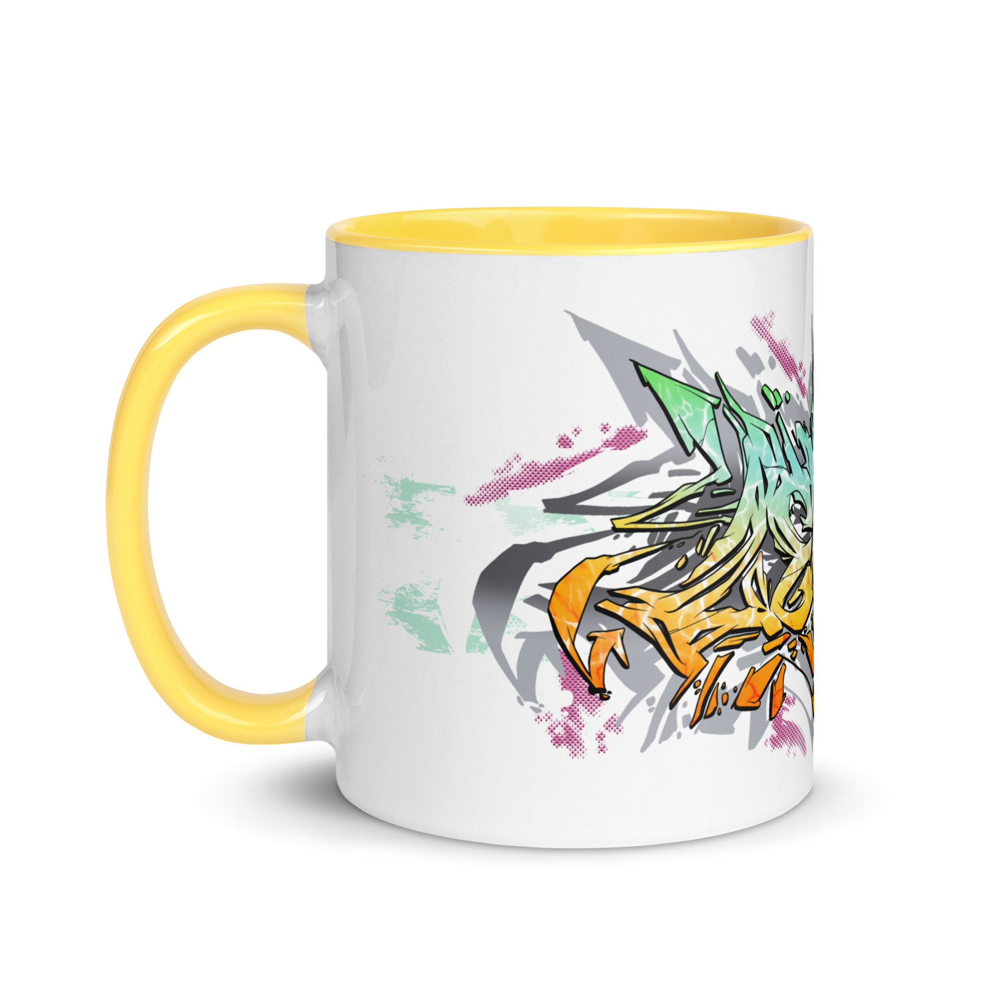 Zecke Tasse mit farbiger Innenseite – Bild 18