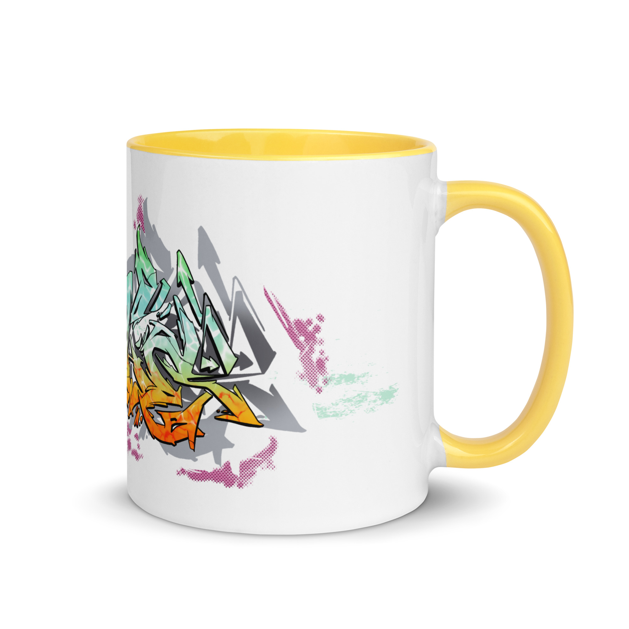 Zecke Tasse mit farbiger Innenseite – Bild 16