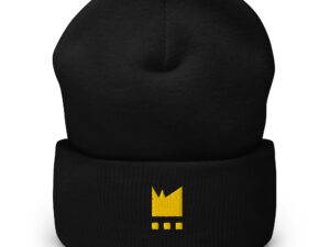 Cuffed beanie black front 692b54cdedd76.jpg