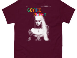 Unisex classic tee maroon front 69205f0d61e2b.jpg