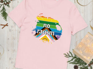 Unisex organic cotton t shirt cotton pink front 2 69199f72d714b.jpg