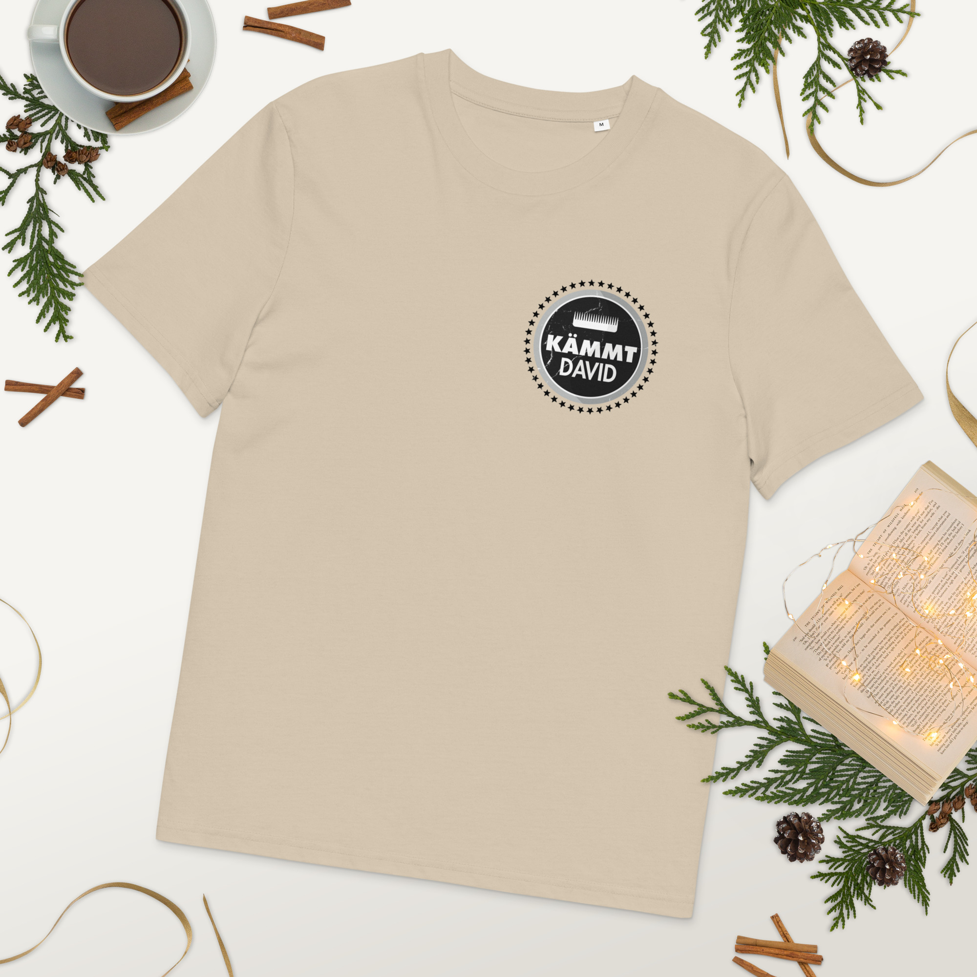 Unisex organic cotton t shirt desert dust front 69062b11ecfb5.jpg