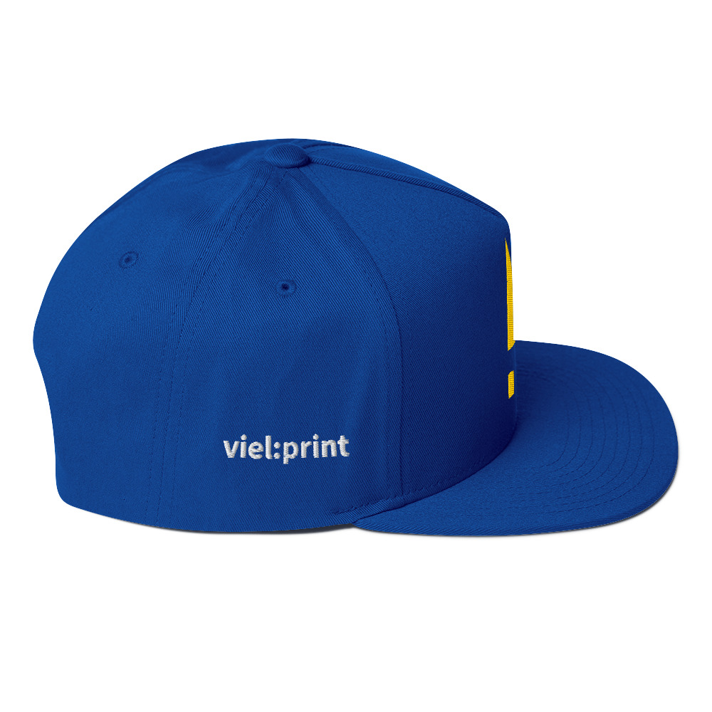Flat bill cap royal blue right side 692ddb8be6e9d.jpg