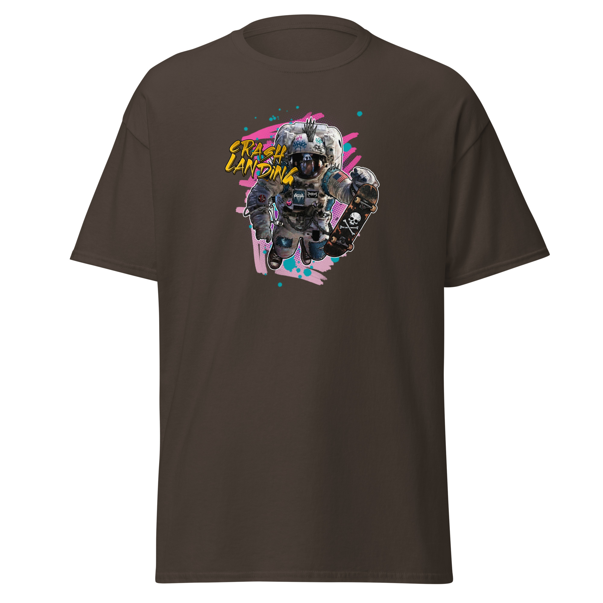 Unisex classic tee dark chocolate front 69355633ad9e9.jpg