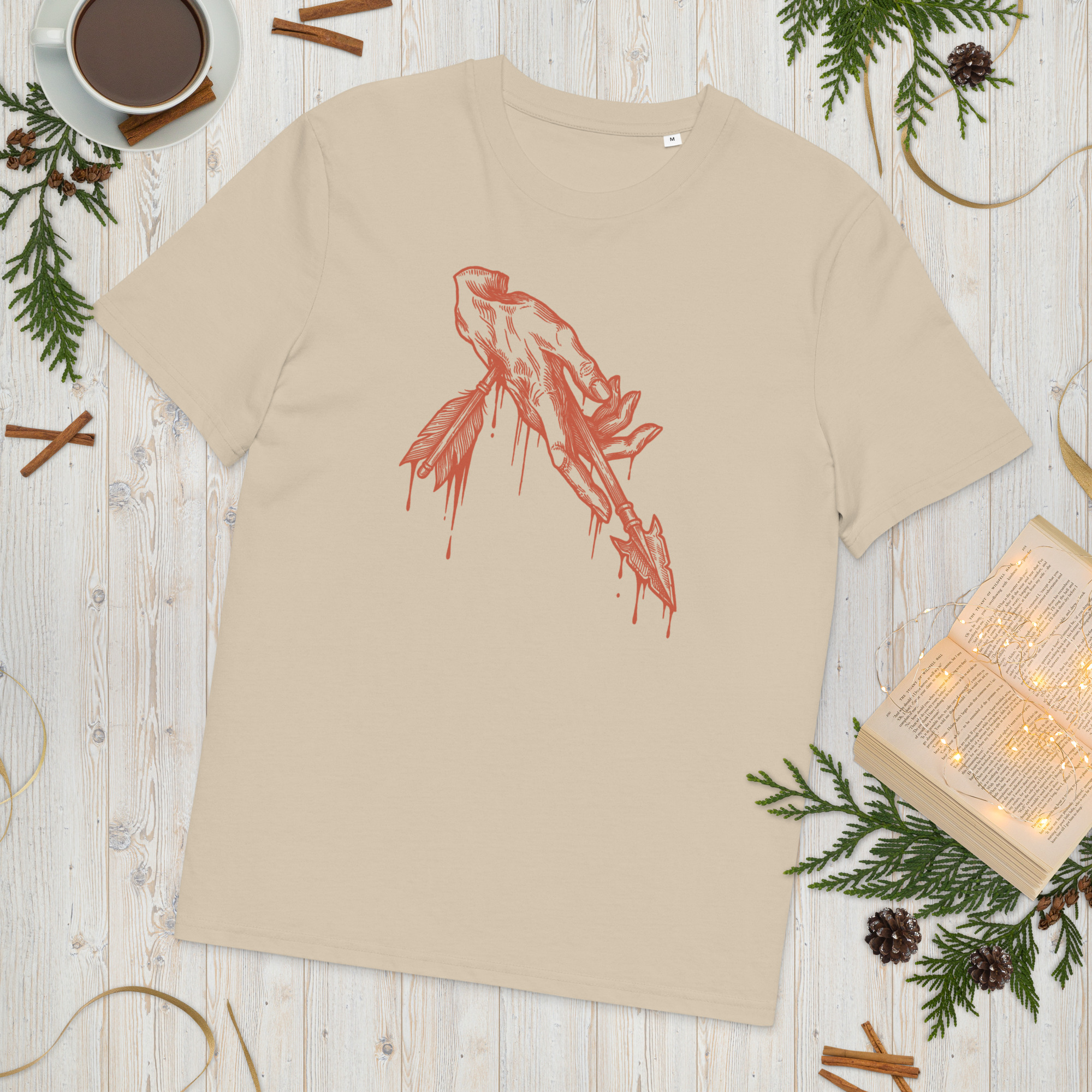 Unisex organic cotton t shirt desert dust front 2 6932fbe556806.jpg