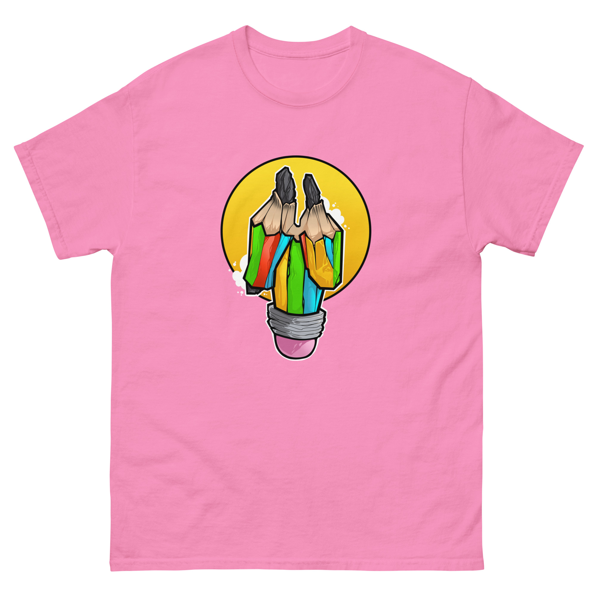 Doppelspitze Klassisches Unisex T-Shirt