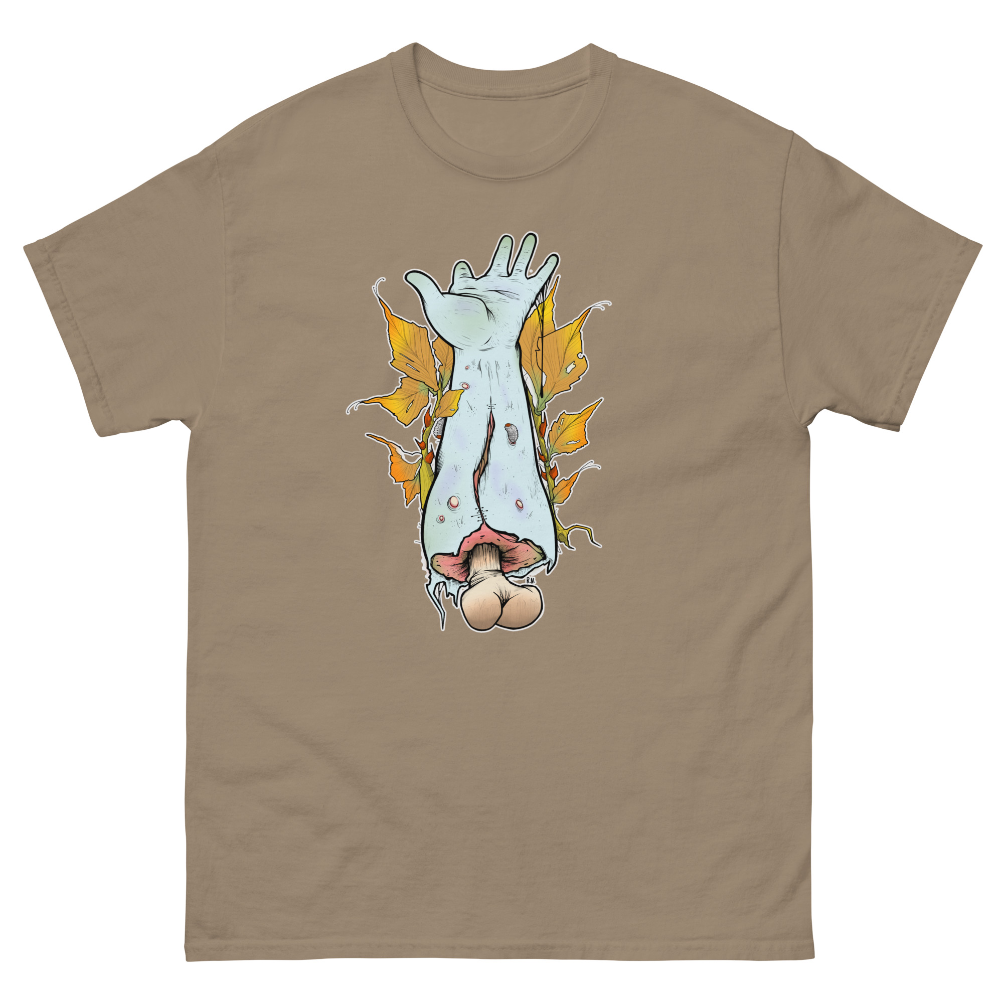 Hand ab Klassisches Unisex T-Shirt